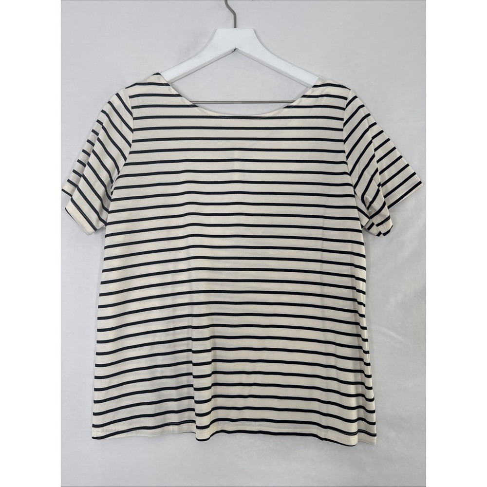 Sew In Love‎ Women's Small Black & Ivory Lace Blouse